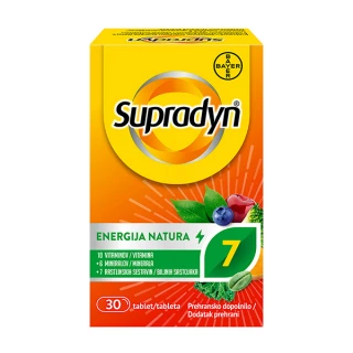 Supradyn Energija Natura, 30 tablet