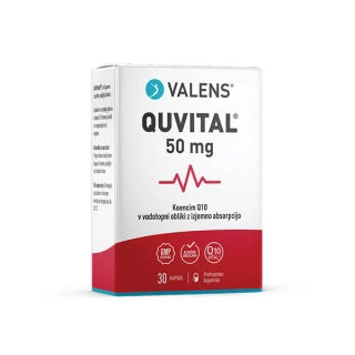 Valens Quvital Q10 kapsule 50 mg, 30 kapsul