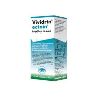 Vividrin ectoin, kapljice za oko, 10 ml