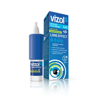 Vizol S 0,4 Long Effect kapljice za oko, 10 ml