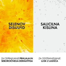 Vichy Dercos šampon proti prhljaju za normalne in mastne lase  