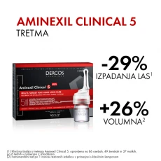  Vichy Dercos Aminexil Clinical 5, 21x6 ml