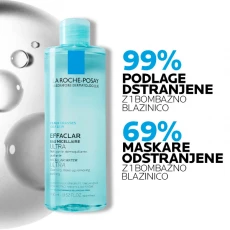 La Roche-Posay Effaclar Micelarna voda, 200 ml