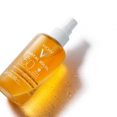 Vichy Ideal Soleil  vodica za zaščito pred soncem SPF 30, tonirana, 200 ml