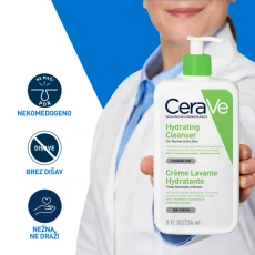 CeraVe Vlažilna čistilna emulzija, 236 ml