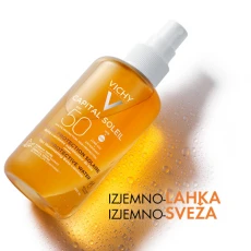 Vichy Capital Soleil vodica za zaščito pred soncem SPF 50, 200 ml