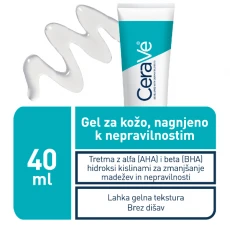 CeraVe gel za kožo nagnjeno k nepravilnostim, 40 ml