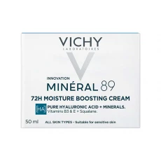 Vichy Mineral 89 krema za 72-urno intenzivno vlaženje, 50 ml