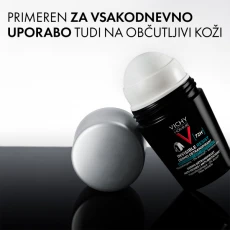 Vichy Homme-Invisible resist 72h-Dermo Detranspirant, 50  ml