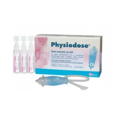 Physiodose nosni aspirator + Physiodose fiziolška raztopina, 12 x 5 ml gratis