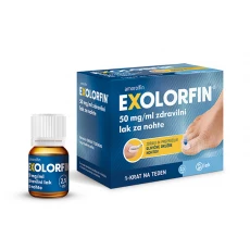 Exolorfin 50 mg/ml zdravilni lak za nohte 