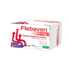 Flebaven 500 mg filmsko obložene tablete, 180 tablet