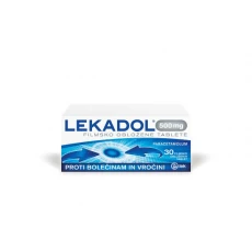 Lekadol 500 mg filmsko obložene tablete, 30 tablet