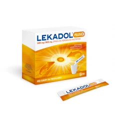 Lekadol plus C 500 mg/300 mg zrnca za peroralno raztopino 30 vrečk