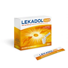Lekadol plus C 500 mg/300 mg zrnca za peroralno raztopino, 20 vrečk