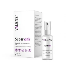 Valens Super cink ustno pršilo, z okusom ananasa, 25 ml