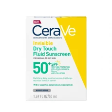 CeraVe Sun nevidni fluid F50+, 50 ml