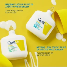CeraVe Sun vlažilni fluid F50+, 50 ml