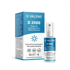 Valens D 2000 ustno pršilo, 25 ml