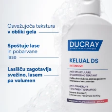Ducray KELUAL DS INTENSIVE tretma šampon proti prhljaju 100 ml