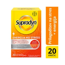 Supradyn Energija No stress, 20 vrečk