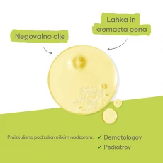 A-derma  Exomega Control emolientno čistilno olje za tuširanje, 500 ml plastenka 