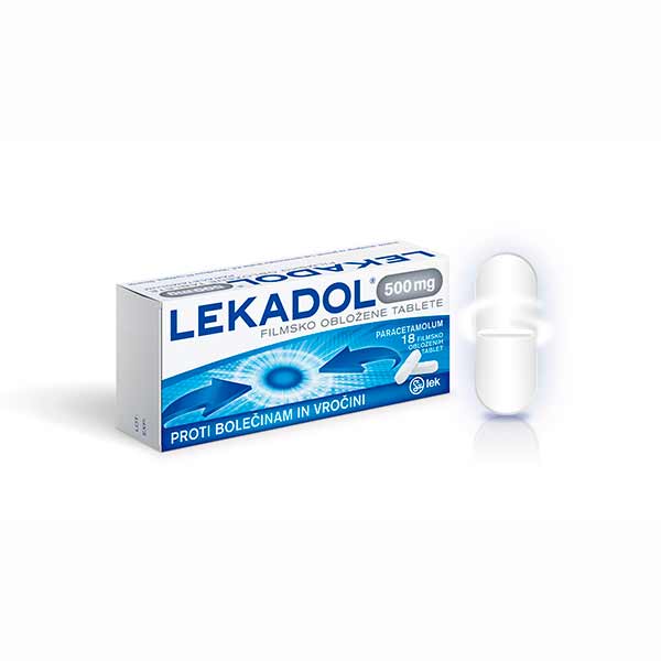 Lekadol 500 mg filmsko obložene tablete, 18 tablet - Imunski sistem ...